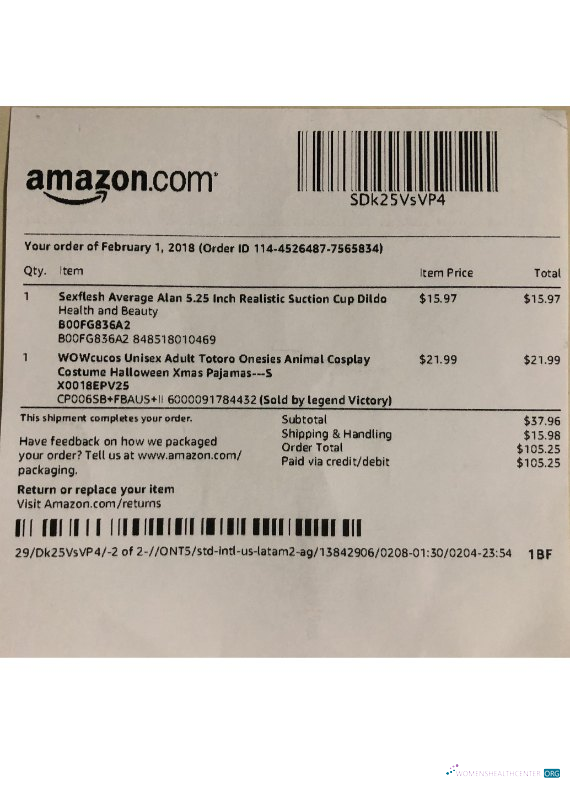Download Amazon company payment receipt Photoshop template